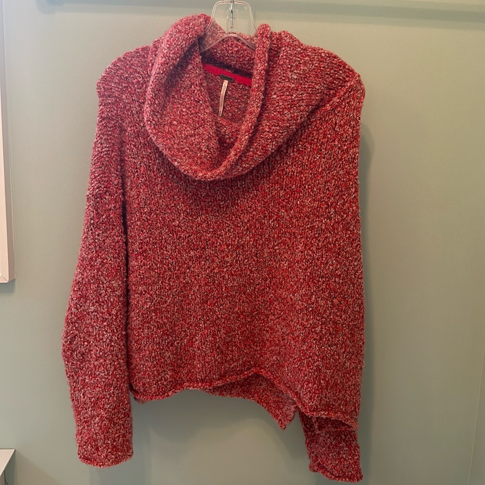 Free People Cowl Neck Sweater